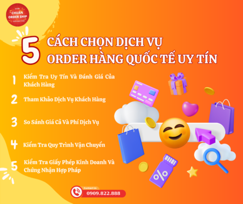 CHUẨN Order Ship tự hào là một trong những dịch vụ order hàng quốc tế uy tín hàng đầu, luôn đặt khách hàng lên hàng đầu và cam kết mang đến trải nghiệm mua sắm tốt nhất cho bạn.