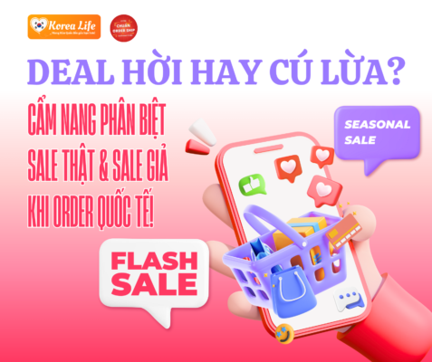 Không phải deal nào cũng là món hời, và không phải sale nào cũng là cơ hội vàng. Hãy là người tiêu dùng thông minh, biết cách phân biệt SALE THẬT & SALE GIẢ để bảo vệ túi tiền của mình. Và đừng quên, CHUẨN Order Ship luôn đồng hành cùng bạn trong mọi đơn hàng quốc tế!