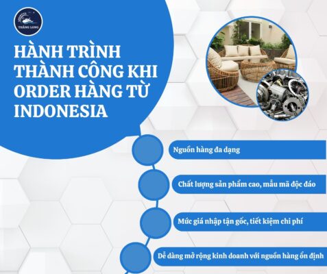 Order hàng từ Indonesia không còn là điều khó khăn khi bạn có sự hỗ trợ chuyên nghiệp từ CHUẨN Order Ship. Hàng ngàn khách hàng đã lựa chọn chúng tôi để hiện thực hóa giấc mơ kinh doanh với nguồn hàng chất lượng, chi phí hợp lý và dịch vụ tận tâm.